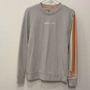 Orangetheory Gray Sweatshirt with Orange Accents